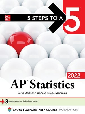 cover image of 5 Steps to a 5: AP Statistics 2022